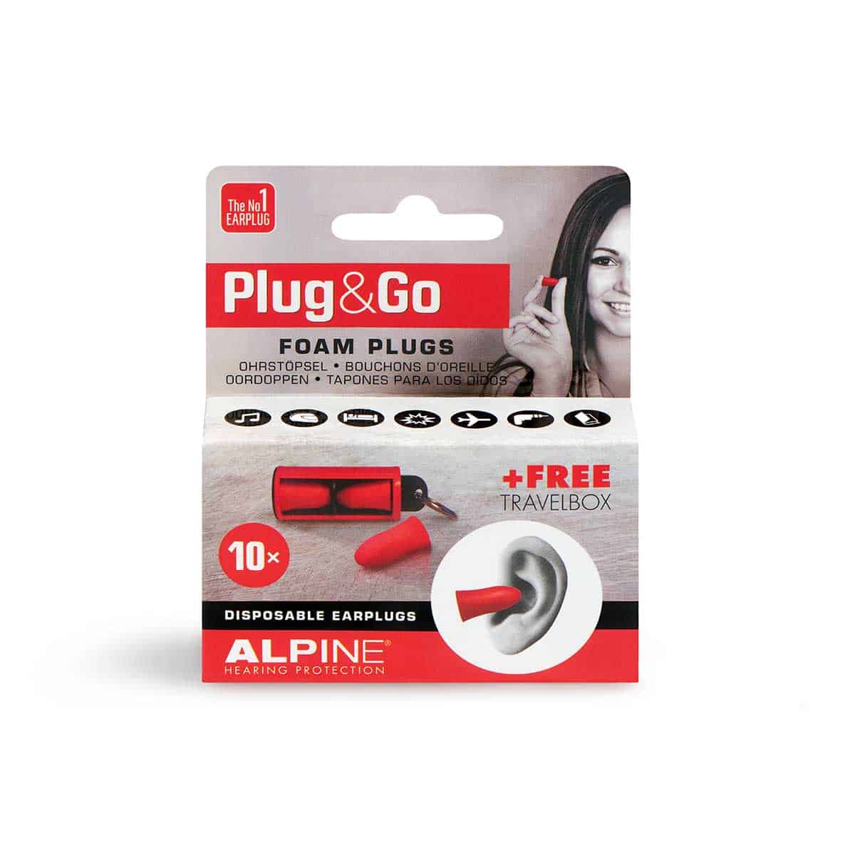 Plug&Go  5 sets schuim oordoppen