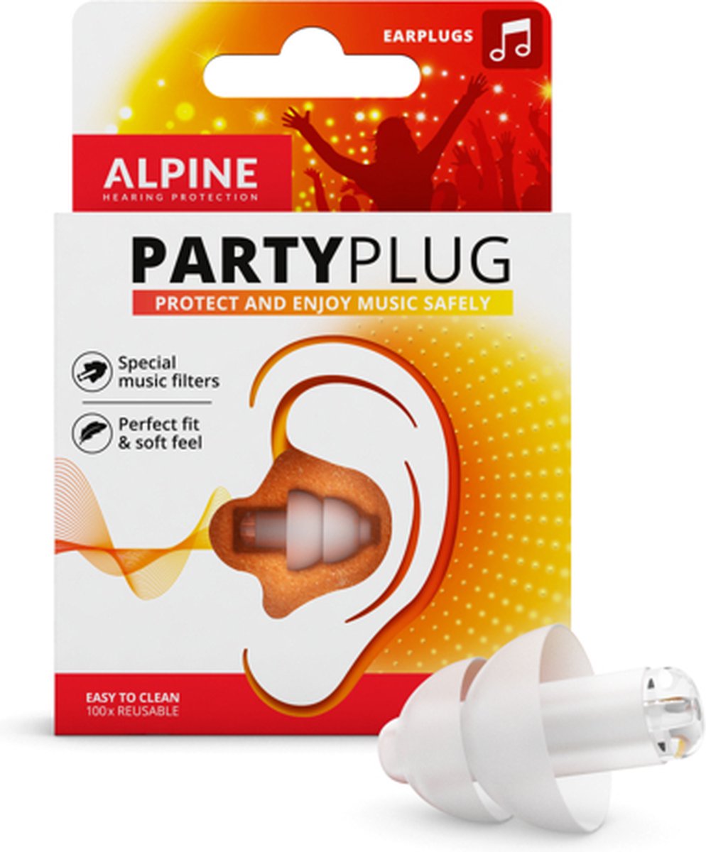 Alpine Partyplug Wit